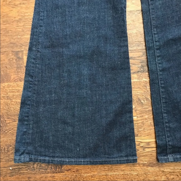 Club Monaco Dark Wash Ella Flare Jeans - Picture 5 of 13